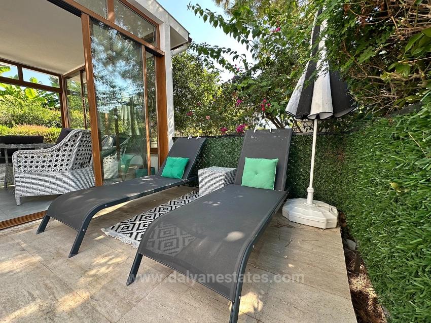 Doppelhaushälfte Mit Gemeinschaftspool Im Bezirk Dalyan Osmanağalar