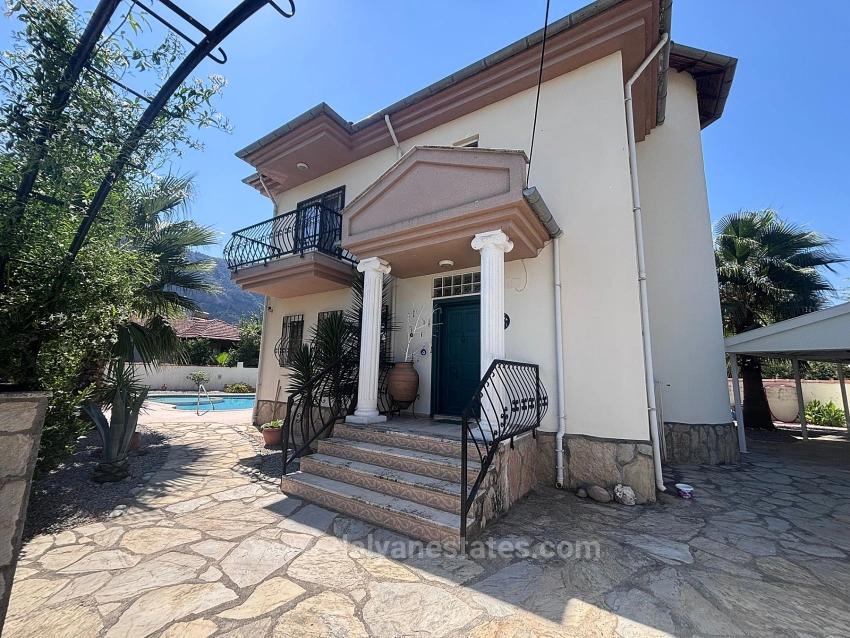 Ein Friedlicher Rückzugsort Inmitten Der Natur – Freistehende Villa In Dalyan Okçular Marmarlı