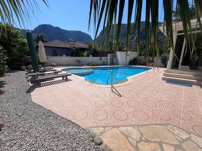Ein Friedlicher Rückzugsort Inmitten Der Natur – Freistehende Villa In Dalyan Okçular Marmarlı