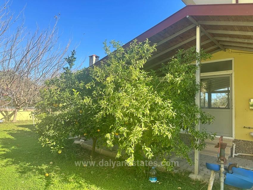 Haus Zum Verkauf In Dalyan Gülpınar Auf Einem 1000 M2 Großen Grundstück.