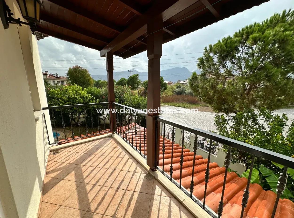 Detached Villa With Shared Pool And Lush Gardens In The Gülpınar Area Of Dalyan