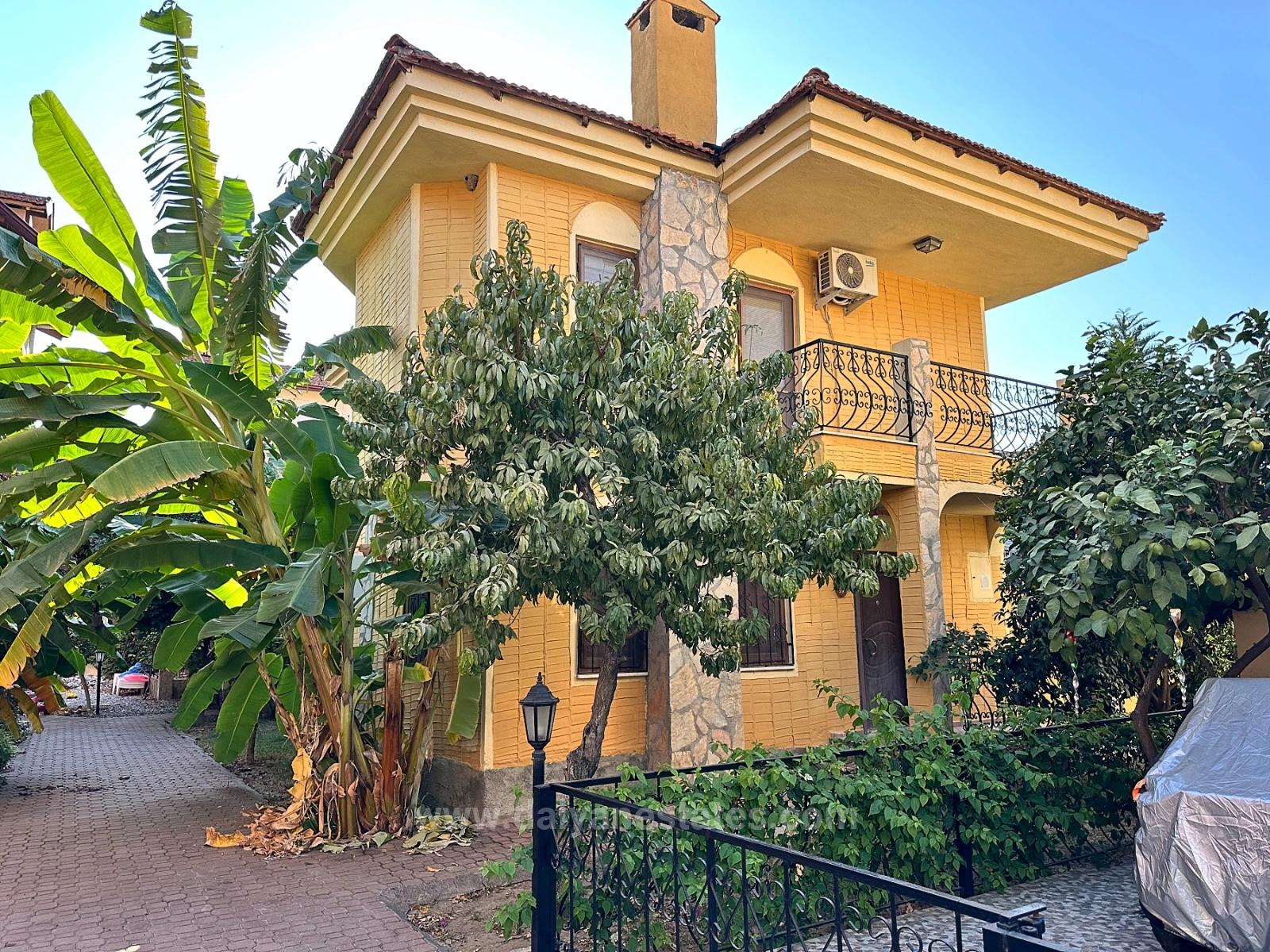 Duplex Villa For Sale In A Quiet And Peaceful Complex In The Center Of Dalyan.