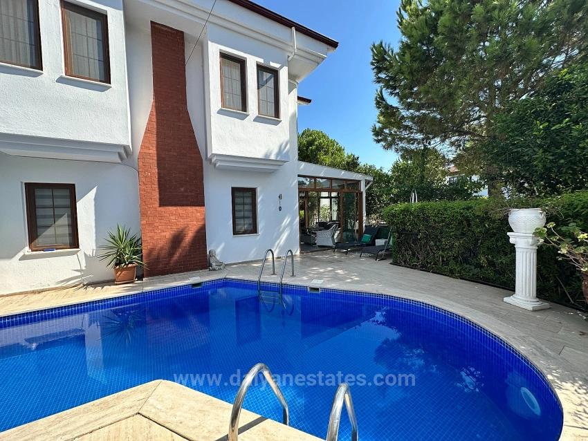 Semi-Detached Villa With Shared Pool In Dalyan Osmanağalar District
