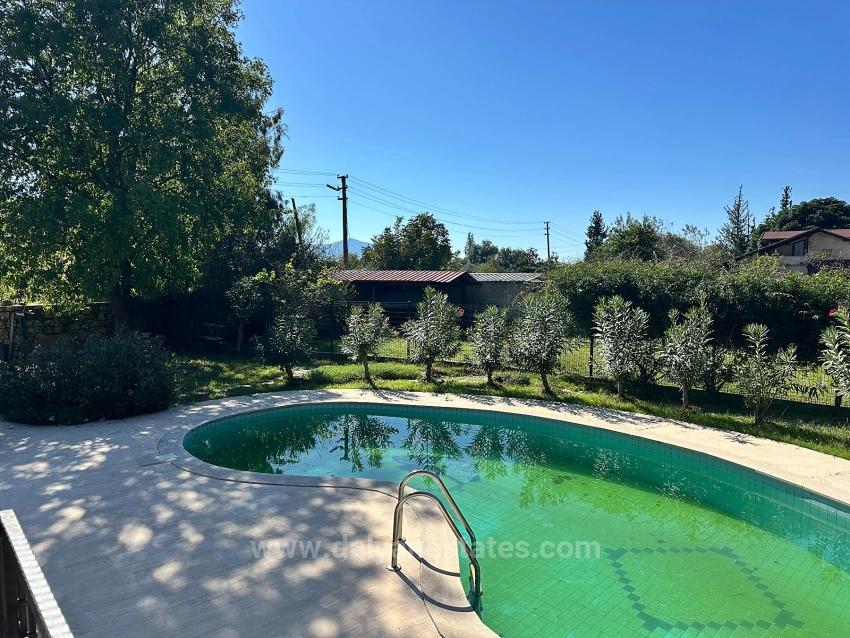 3+1 Traditional Bungalow With Private Pool And Montenegro View – Long Term Rental