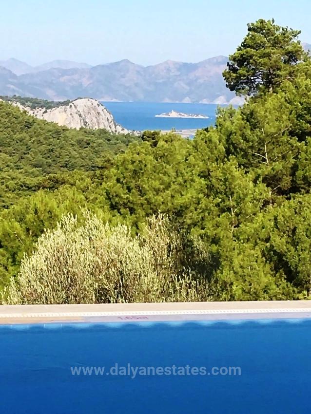 4+1 Bedroom Vip villa For sale in Gökbel Nbh. Ortaca - 8.000 m²