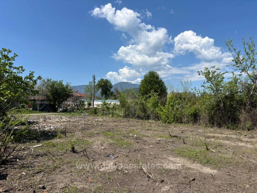 Corner Plot With Residential Zone For Sale In Muğla Dalyan Arıkbaşı