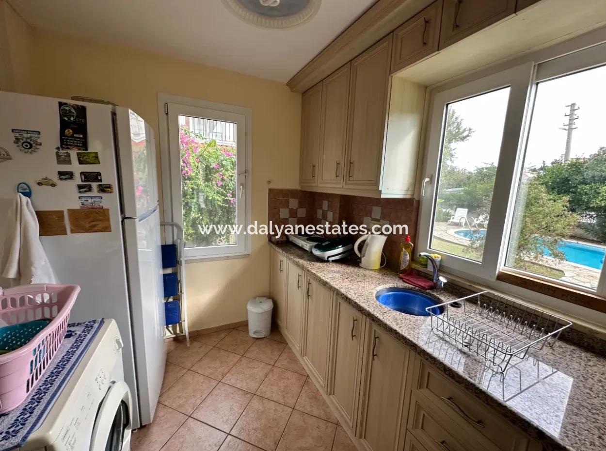 Detached Villa With Shared Pool And Lush Gardens In The Gülpınar Area Of Dalyan