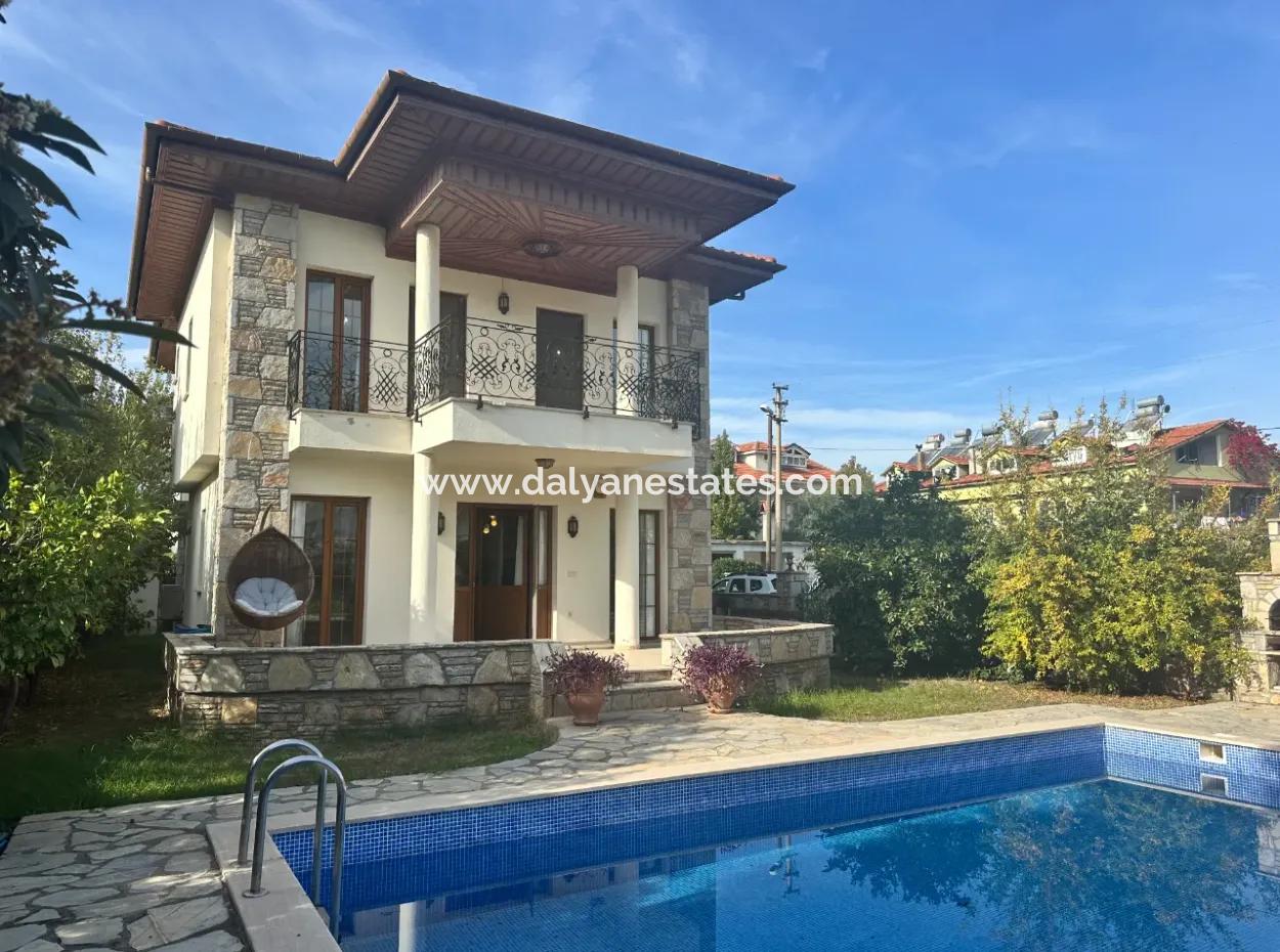 Charming Four-Bedroom Villa In Metinler, Dalyan