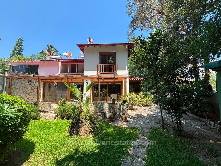 Dalyan Merkezde Gizli Bahçeye Sahip Satılık Dubleks
