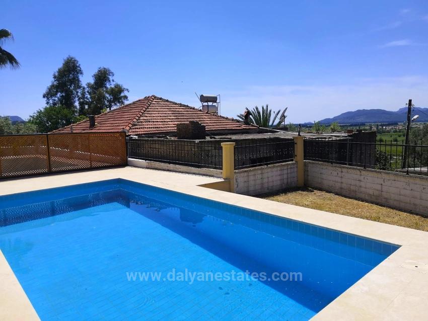 Dalaman Şerefler'de Satılık Dubleks Villa