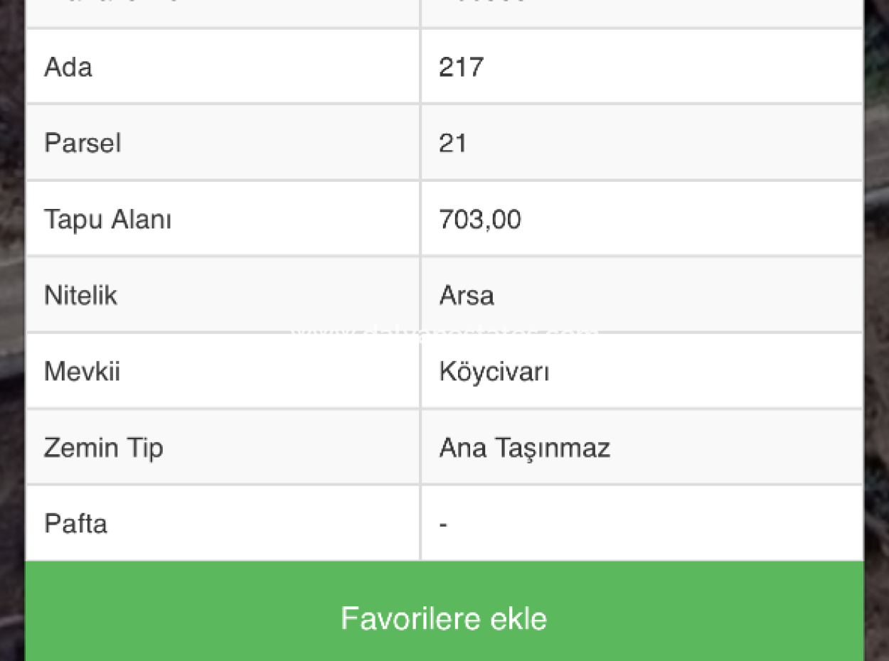 Balıkesir Balya Satılık Arsa