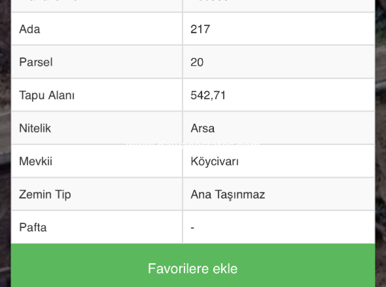 Balıkesir Balya Satılık Arsa