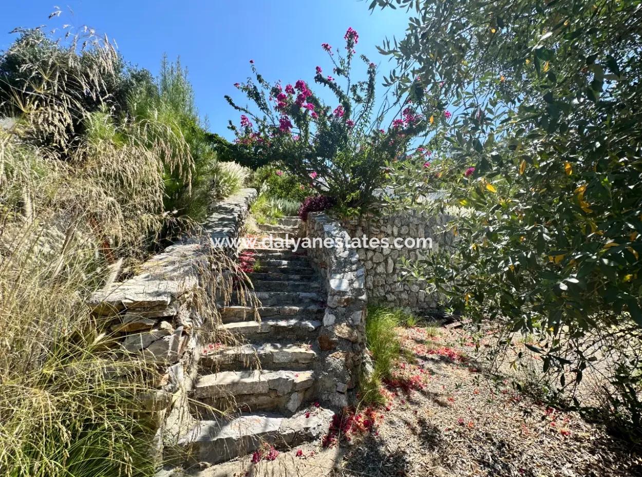 Dalyan Gökbel De Full İztuzu Plajı Ve Deniz Manzaralı Satılık Villa