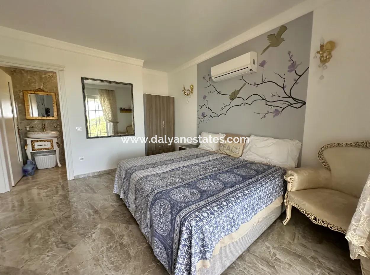 Dalyan Gökbel De Full İztuzu Plajı Ve Deniz Manzaralı Satılık Villa