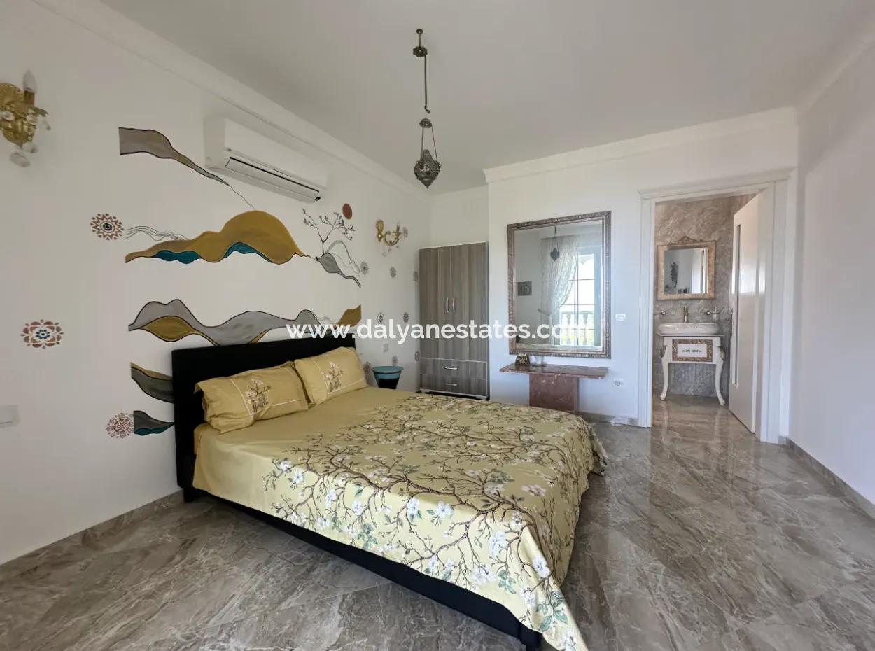 Dalyan Gökbel De Full İztuzu Plajı Ve Deniz Manzaralı Satılık Villa