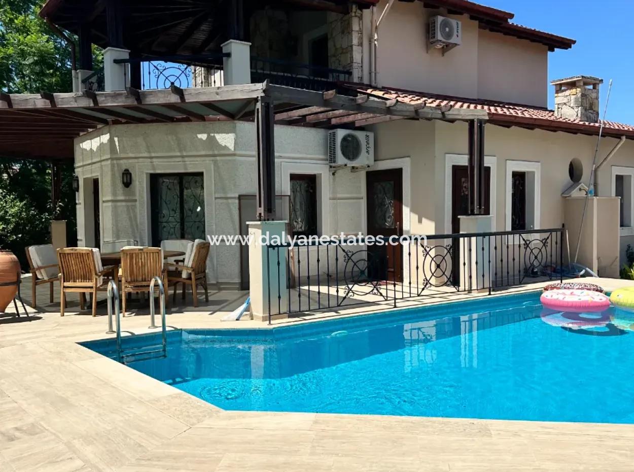Dalyan Marmarlı Da Kiralık Villa