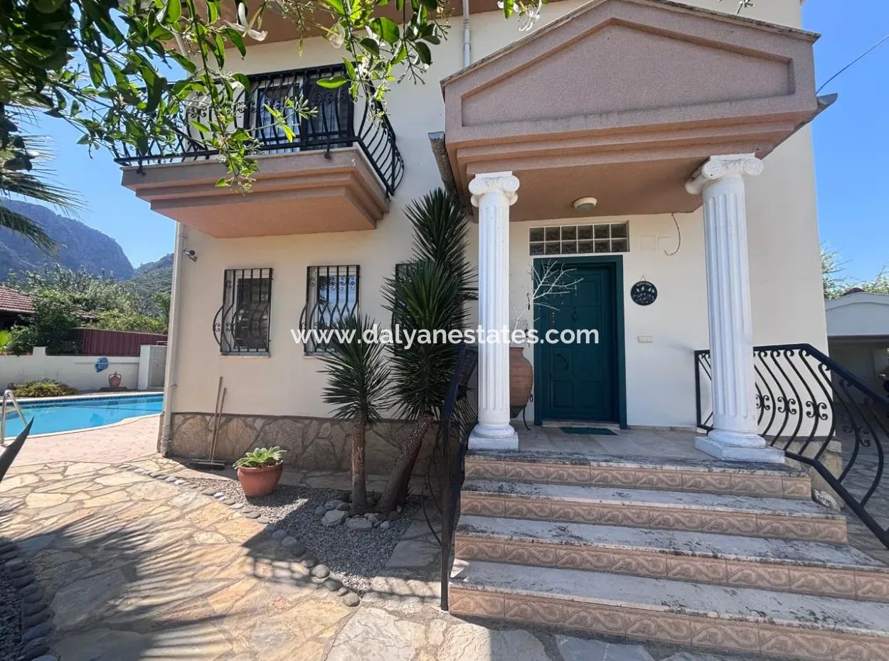 Dalyan Okçular Marmarlı Da Satılık Villa