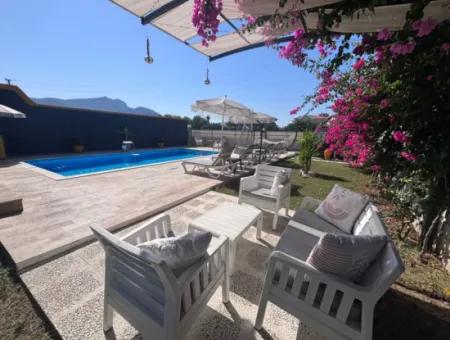 Dalyan Gülpınar ' Da Satılık Bungalow Villa