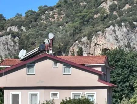 Dalyan Merkezde Satılık Bahçe Dubleksi